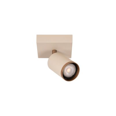 Lucide REGINA - Ceiling spotlight - 1xGU10 - Taupe